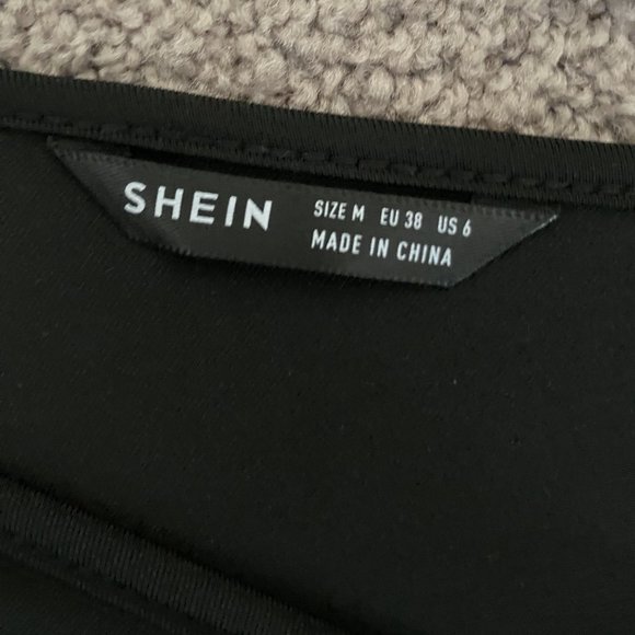 One shoulder maxi dress with slit on thigh - Shein - Picture 2 of 2